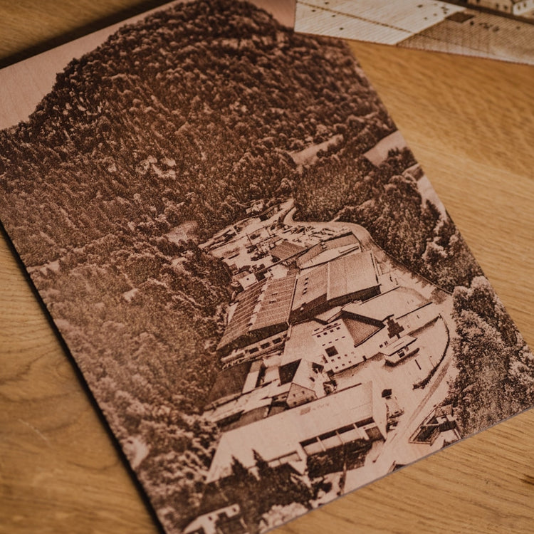 Foto Lasergravur auf Holz
