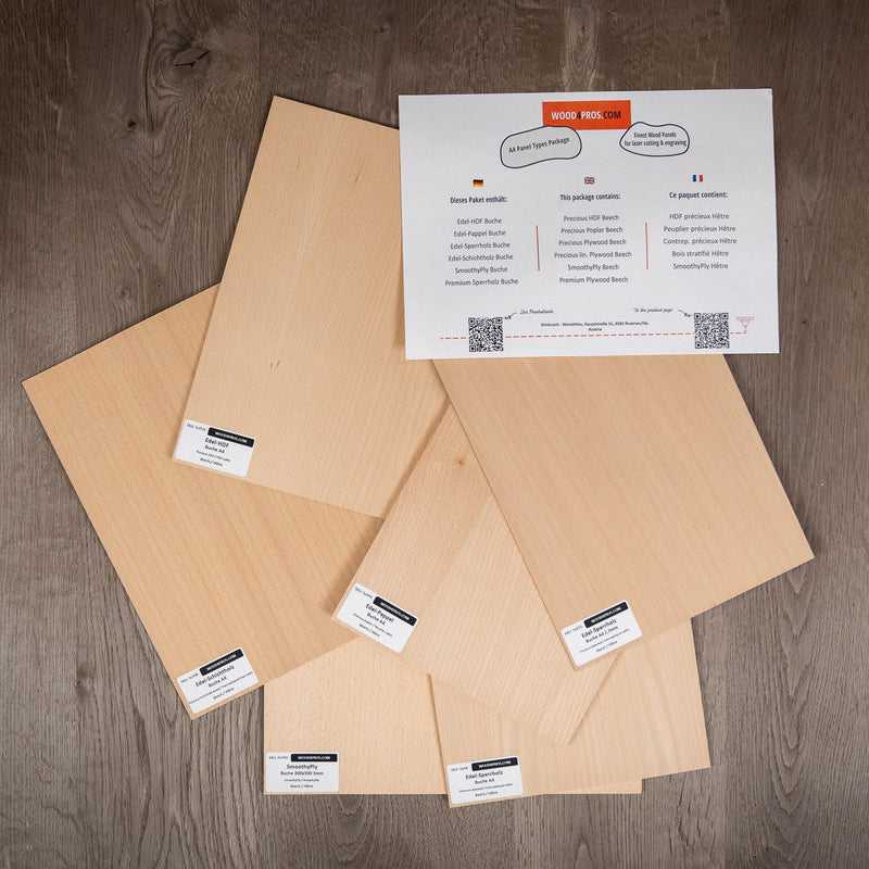Laden Sie das Bild in Galerie -Viewer, Test Paket alles Plattenmaterialien