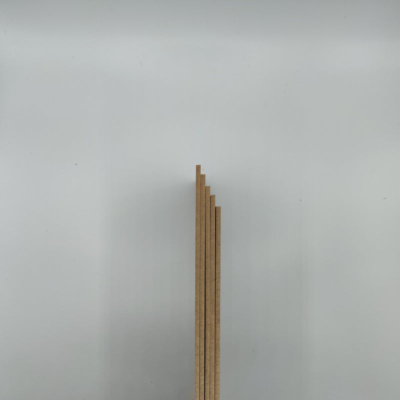 Laden Sie das Bild in Galerie -Viewer, Faserplatten 3mm Seitenansicht