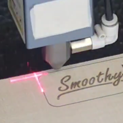 Taglio laser del legno senza fumo